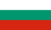 Die Landesfahne von Bulgarien