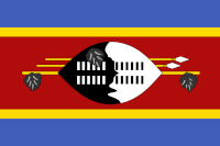 Landesfahne von Eswatini