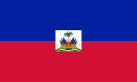 Landesfahne von Haiti