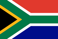 Landesfahne von Südafrika