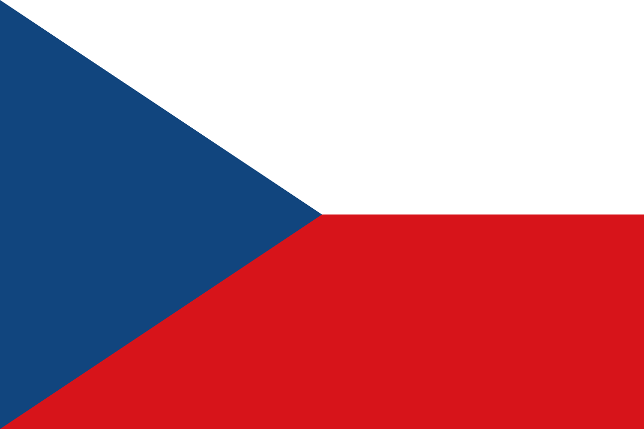 Landesfahne der Tschechische Republik