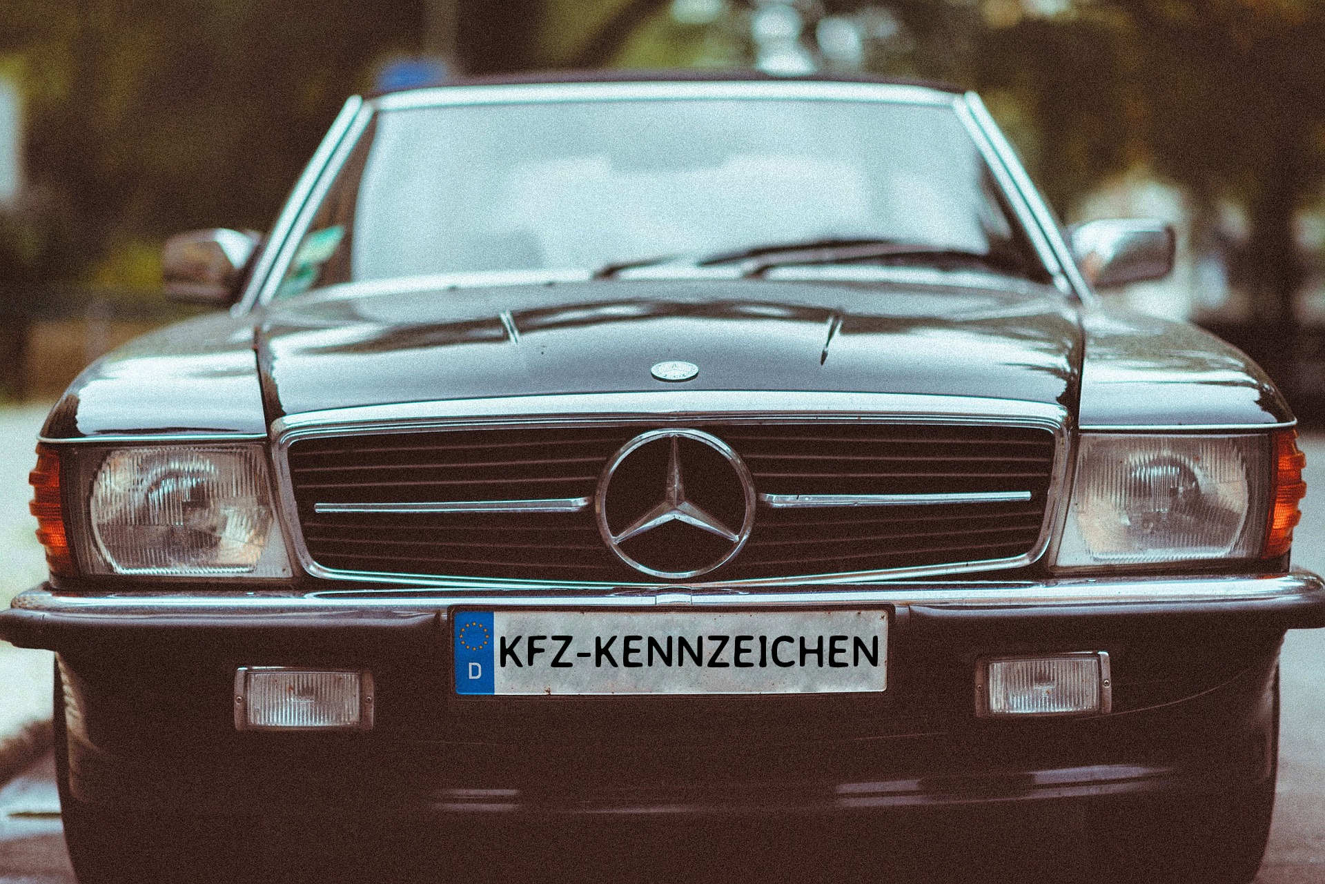 Kfz-Kennzeichen