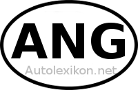 Länderkennzeichen mit ANG