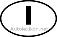 Länderkennzeichen mit I