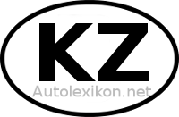 Länderkennzeichen mit KZ