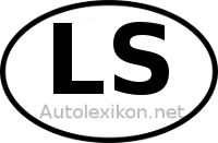 Länderkennzeichen mit LS