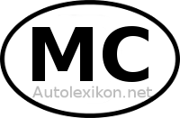 Länderkennzeichen mit MC