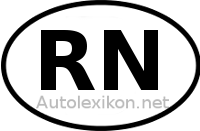 Länderkennzeichen mit RN