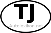 Länderkennzeichen mit TJ