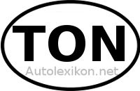 Länderkennzeichen mit TON