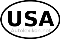 Länderkennzeichen mit USA