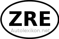 Länderkennzeichen mit ZRE
