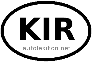 Laenderkennzeichen mit KIR