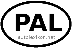 Länderkennzeichen mit PAL