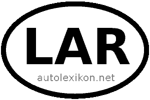 Länderkennzeichen mit LAR