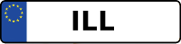 Kennzeichen mit ILL