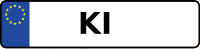 Kennzeichen mit KI