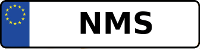 Kennzeichen mit NMS