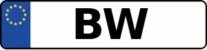 Kennzeichen BW