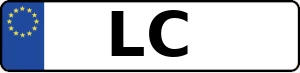Kennzeichen LC
