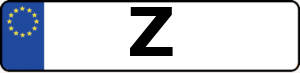 kennzeichen mit z
