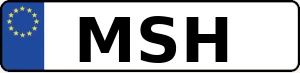 Kennzeichen MSH