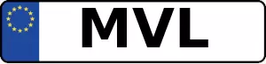 Kennzeichen MVL