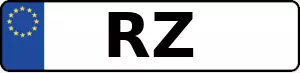 Kennzeichen RZ