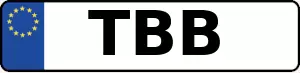 Kennzeichen TBB