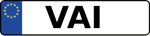 Kennzeichen VAI