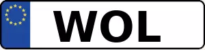 Kennzeichen WOL