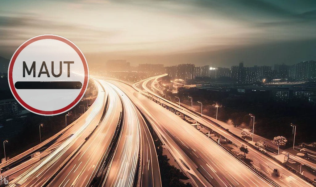 Maut Gebührenpflichtiges Straßennetz