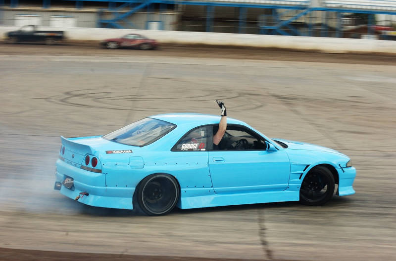 Nissan beim driften