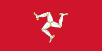 Landesfahne von ISLE OF MAN