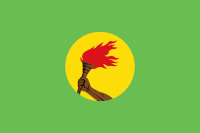 Landesfahne von Zaire