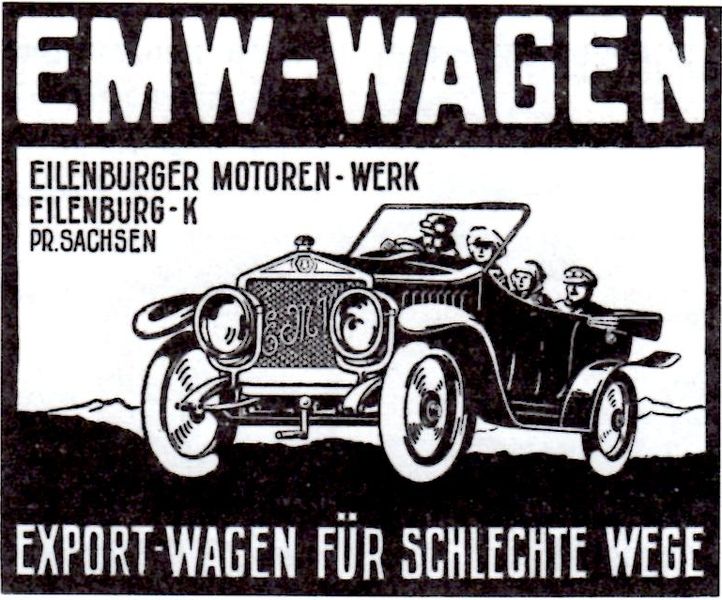 EMW Wagen Werbung